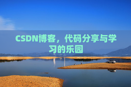 CSDN博客，代码分享与学习的乐园